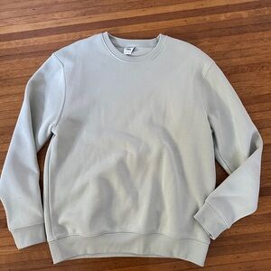 Men's zara green Crewneck Sweater